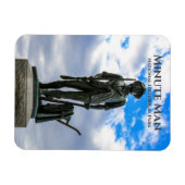 Minute Man-standbeeld, Minute Man National Hist. P Magneet (Horizontaal)