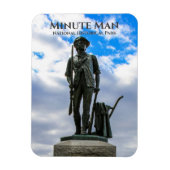 Minute Man-standbeeld, Minute Man National Hist. P Magneet (Verticaal)
