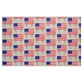 Minute Mannen en Betsy Ross Flag Stof (Fat Quarter)