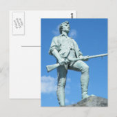 Minuteman Briefkaart (Voorkant / Achterkant)