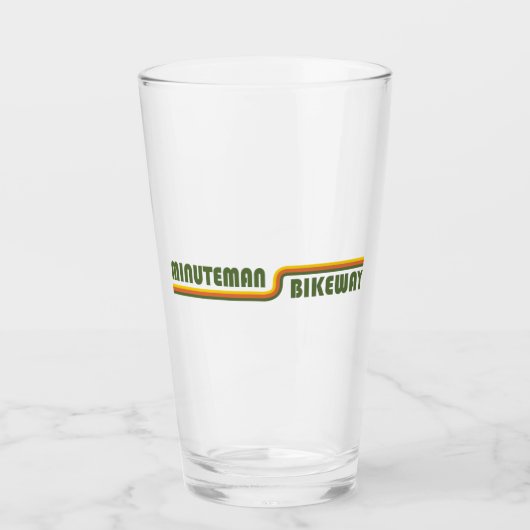 Minuteman-fietspad Boston Massachusetts Glas (Voorkant)