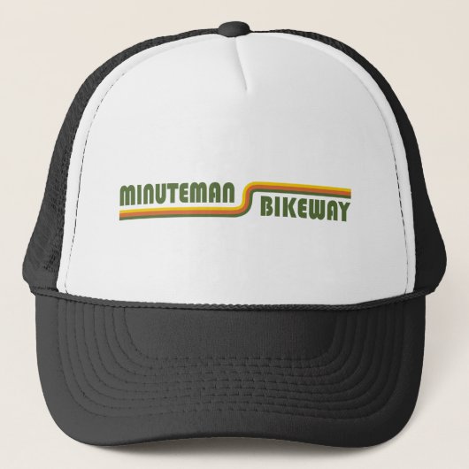 Minuteman-fietspad Boston Massachusetts Trucker Pet (Voorkant)