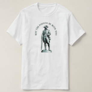 Minuteman...Moge de Vierde met YouT-Shirt T-shirt