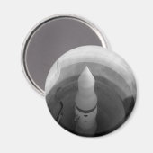 Minuteman-raket Magneet (Voorkant / Achterkant)