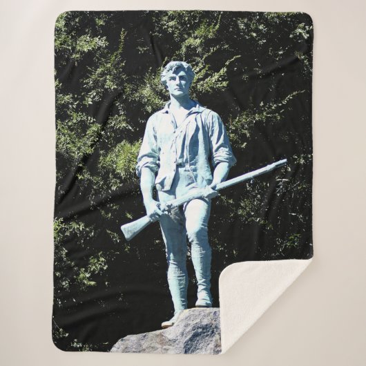 MINUTEMAN SHERPA DEKEN (Voorkant)