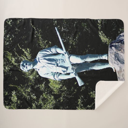 MINUTEMAN SHERPA DEKEN (Voorkant (horizontaal))