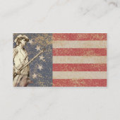 Minuteman Visitekaartje (Achterkant)