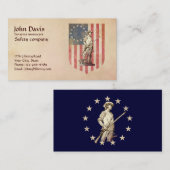 Minuteman Visitekaartje (Voorkant / Achterkant)