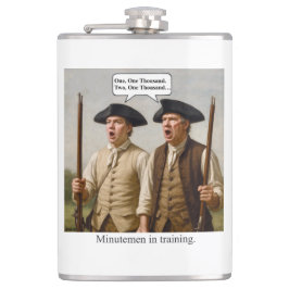 Minutemen in training. heupfles