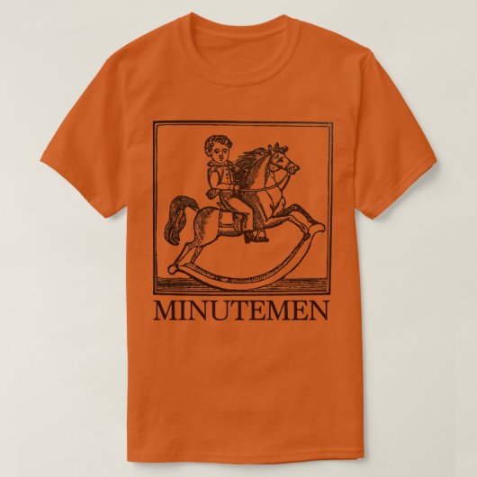 Minutemen  visuals t-shirt (Design voorkant)
