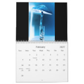 Minuten met een paddenstoel kalender (Feb 2027)