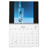 Minuten met een paddenstoel kalender (Jan 2027)