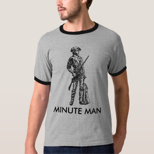MINUUT MAN T-SHIRT (Voorkant)