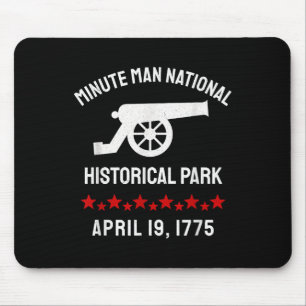 Minuut Nationaal Historisch Man Revolutionair Muismat