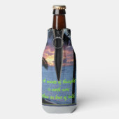 Minuut van denkflesverpakking flesjeskoeler (Fles Achterkant)