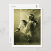 Minya Diez-Dührkoop, Lavinia Schulz, Dane,  Briefkaart (Voorkant / Achterkant)