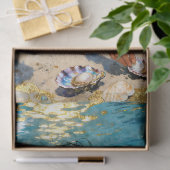 "Mio’s Descent" – Een oceaanportret Tissuepapier (Geschenk)