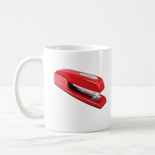 MiOffice Space Swingline Red Stapler Milton Storag Koffiemok (Links)