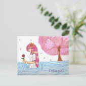 Mio's ontbrekende Briefkaart van het hart (Staand voorkant)