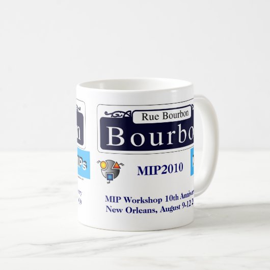 MIP2010 10e Jubileum mok (Voorkant rechts)