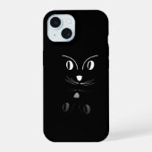 Miphonpas" Kattenrek" iPhone 15 Case (Achterkant)
