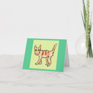 Mippy De Kitty 🐱 Bedankkaart