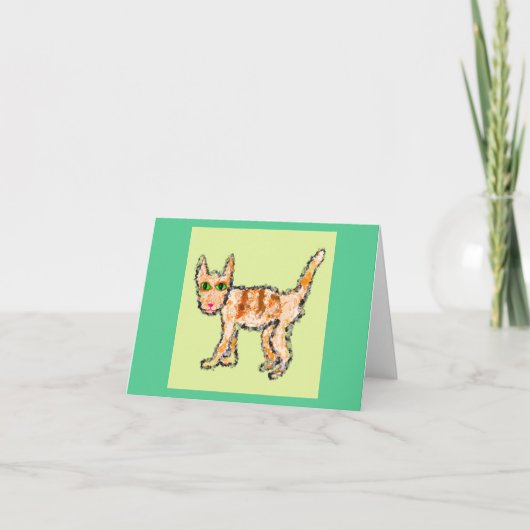 Mippy De Kitty 🐱 Bedankkaart (Voorkant)