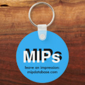 mips logo-sleutelketen sleutelhanger (Voorkant)
