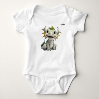 Mipupi White Dragon Romper