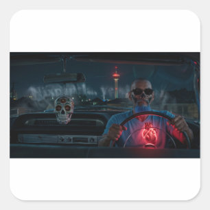 Miquiztli Middernacht Cruise - Sticker
