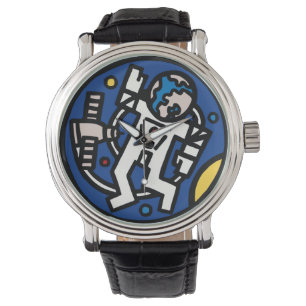 Mir-Altair Missie Patch Logo Horloge