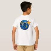 Mir-Cassiopee-missie Patch Logo T-shirt (Achterkant volledig)