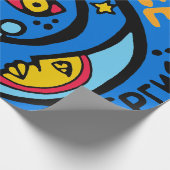 Mir-Cassiopee Mission Patch Logo Cadeaupapier (Hoek)