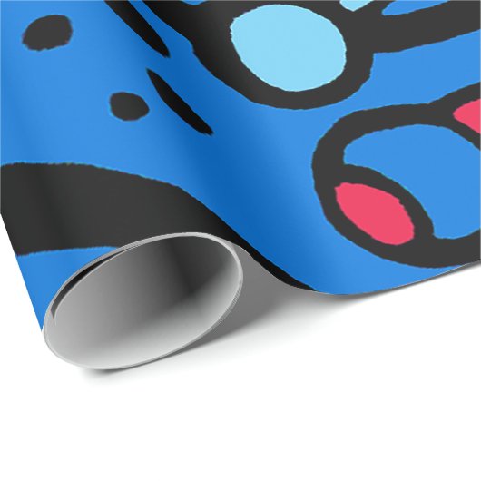 Mir-Cassiopee Mission Patch Logo Cadeaupapier (Rol Hoek)