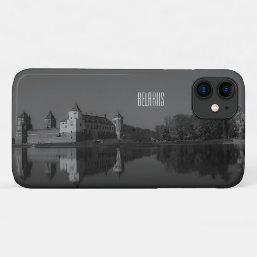 Mir Castle Belarus Architecture iPhone 11 Hoesje (Achterkant (horizontaal))
