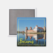 Mir Kasteel Wit-Rusland Architectuur Landschapsmag Magneet (Voorkant / Achterkant)