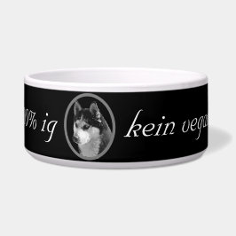 Mir kommt 100%ig kein vegan in den Napf ! Voerbakje