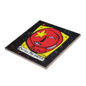 Mir-Perseus Missie Patch Logo Tegeltje (Zijkant)