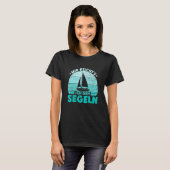 Mir reichts Ich geh sailboat skipper catamaran T-shirt (Voorkant volledig)