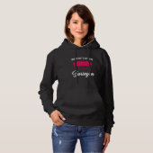 Mir Reicht's Ich Gehe Springen Trampoline Springen Hoodie (Voorkant volledig)