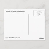 "Mira Bien mis Ojos" Briefkaart (Achterkant)