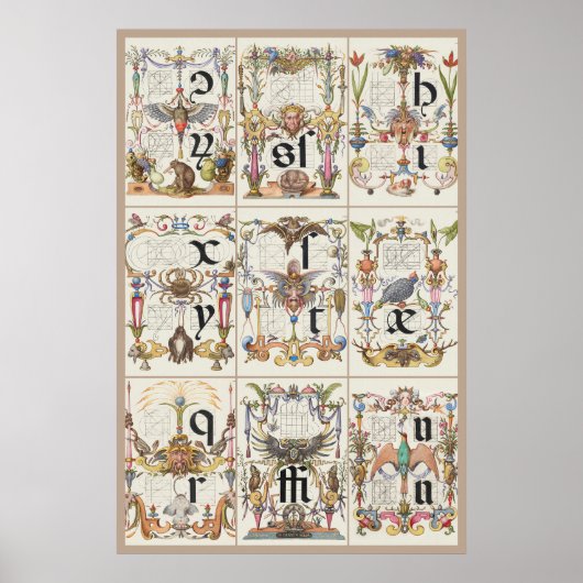 Mira Calligraphiae Monumenta 002 Poster (Voorkant)