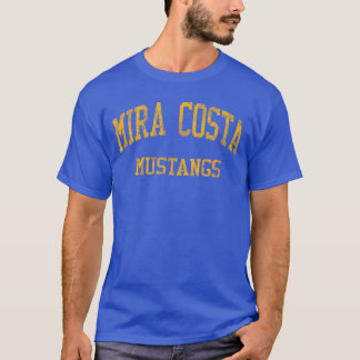 Mira Costa High School HS Manhattan Beach CA Vinta T-shirt