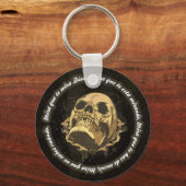 Mira que te mira dios sleutelhanger (Voorkant)