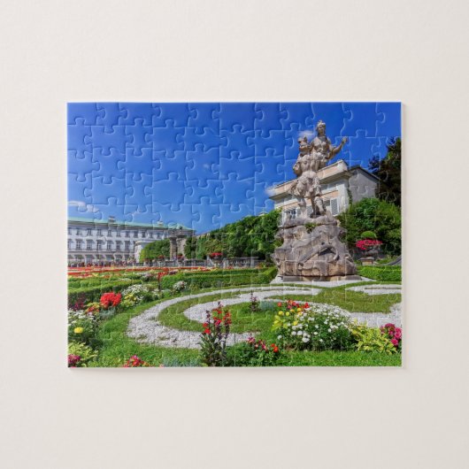 Mirabell palace en tuinen, Salzburg, Oostenrijk Legpuzzel (Horizontaal)