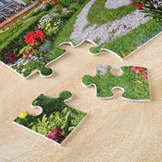 Mirabell palace en tuinen, Salzburg, Oostenrijk Legpuzzel (Zijkant)