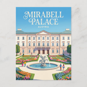 Mirabell Paleis Oostenrijk Briefkaart