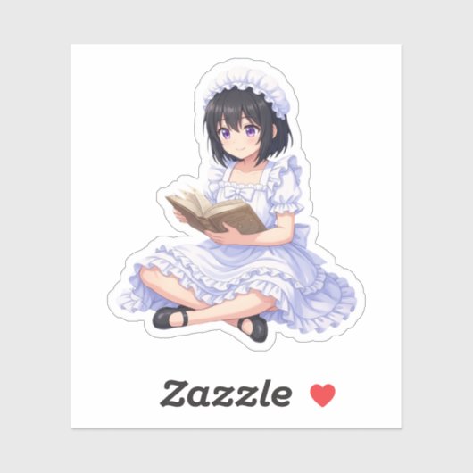 Mirabella Reading – Cute Character Sticker (Vel)