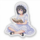 Mirabella Reading – Cute Character Sticker (Voorkant)