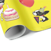 Mirabelle, boston angstaanjagend verjaardagstpapie cadeaupapier (Rol Hoek)